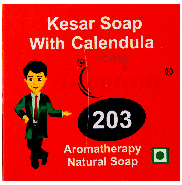 Blooume 203 Kesar Soap with Calendula