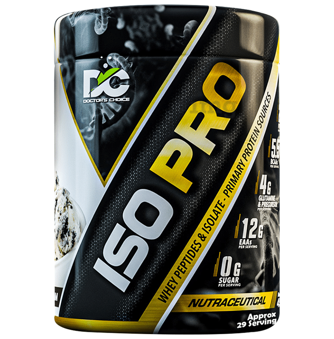 DC Doctor's Choice Iso Pro Whey Peptide & Isolate Cookie and Cream