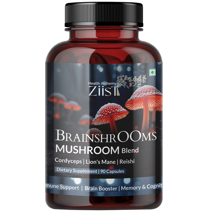 Ziist Capsule Brainshrooms Mushroom Blend