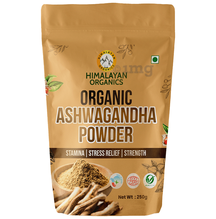 Himalayan Organics Ashwagandha Powder Promotes Better Strength & Stamina Powder