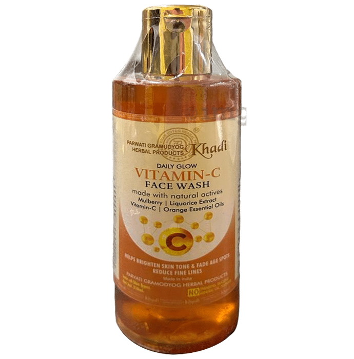 Khadi Herbal Vitamin C Face Wash