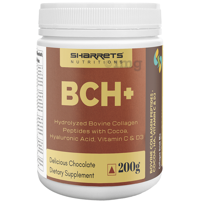 Sharrets BCH+ Bovine Collagen Powder Delicious Chocolate