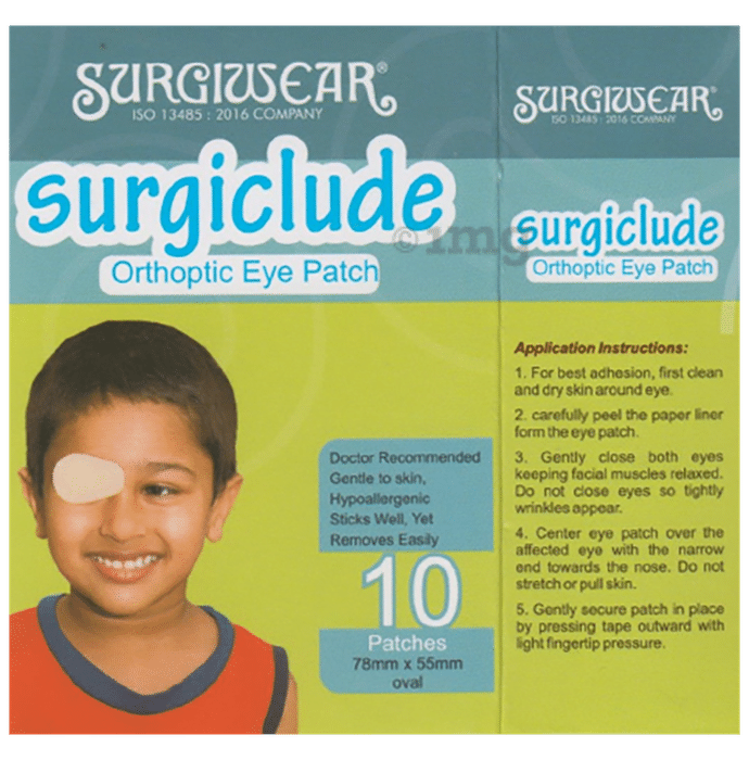 Surgiwear Surgiclude Orthoptic Eye Patch Large
