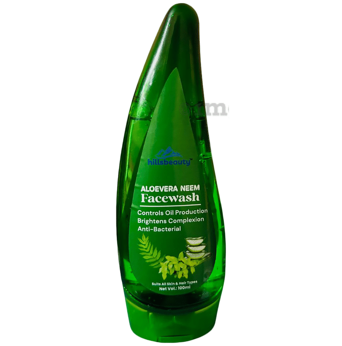 Hillsbeauty Aloe Vera Neem Face Wash (100ml Each)