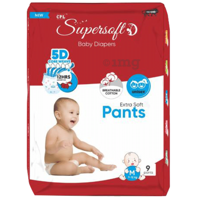 CPL Supersoft Baby Diaper Medium Extra Soft
