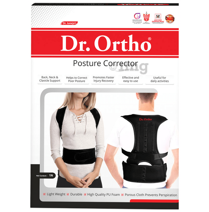 Dr Ortho Posture Corrector Black