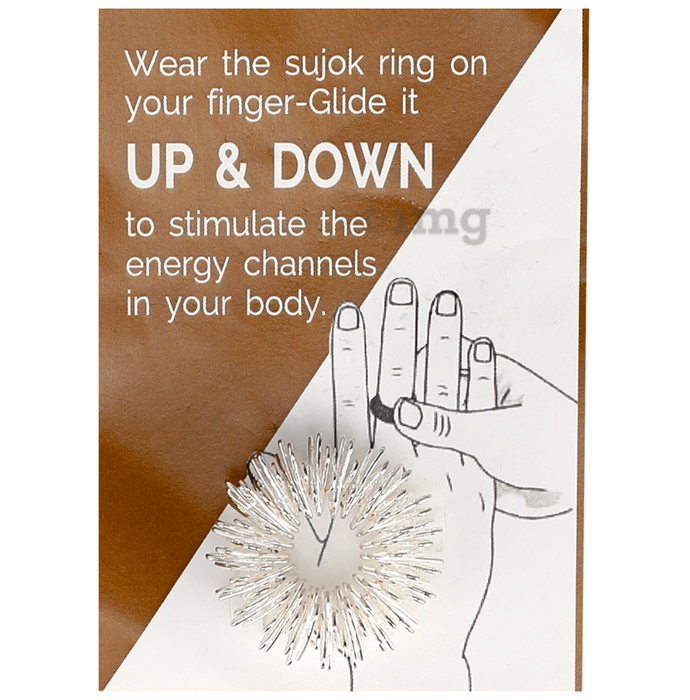 HealthAndYoga Acupressure Finger Ring