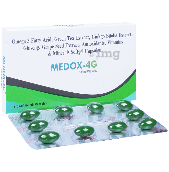 Medox 4G Soft Gelatin Capsule