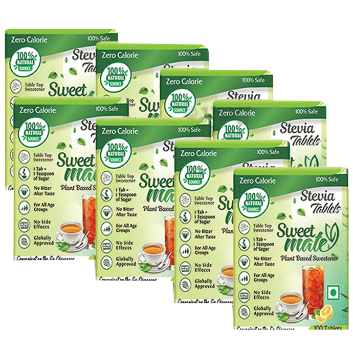 Sweet Mate Stevia Tablets (100 Each)