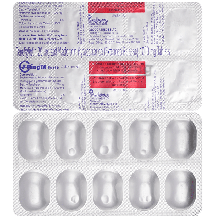 J-Ring M Forte Tablet ER
