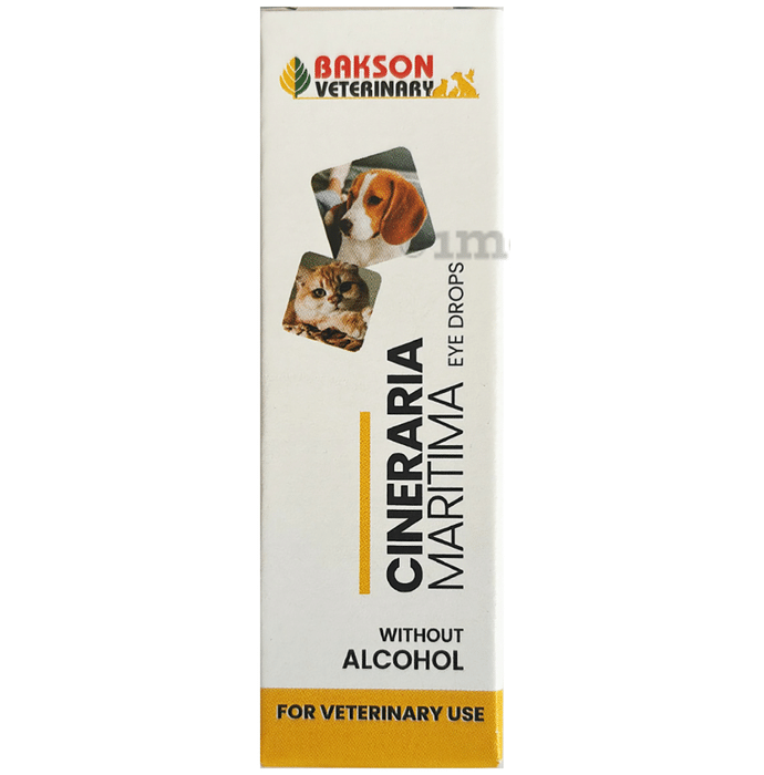 Baksons Veterinary Cineraria Maritima Eye Drop