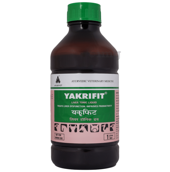 Ayurvet Yakrifit Liver Tonic Liquid