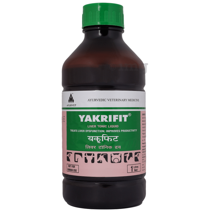 Ayurvet Yakrifit Liver Tonic Liquid