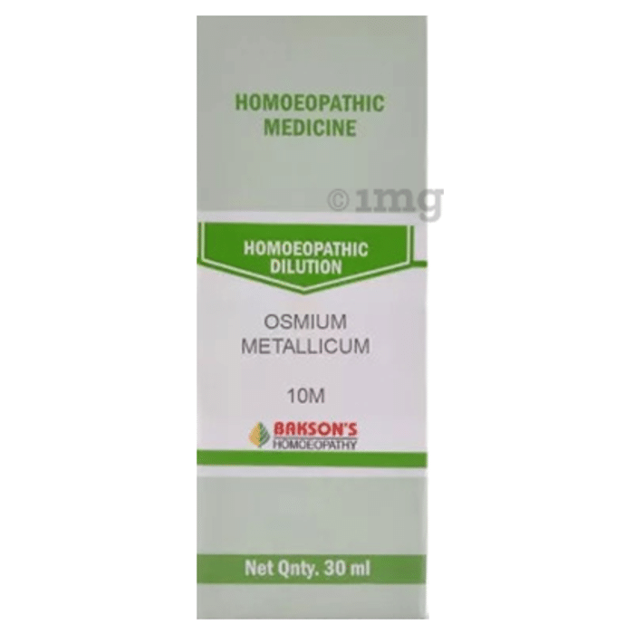 Bakson's Homoeopathy Osmium Metallicum Dilution 10M
