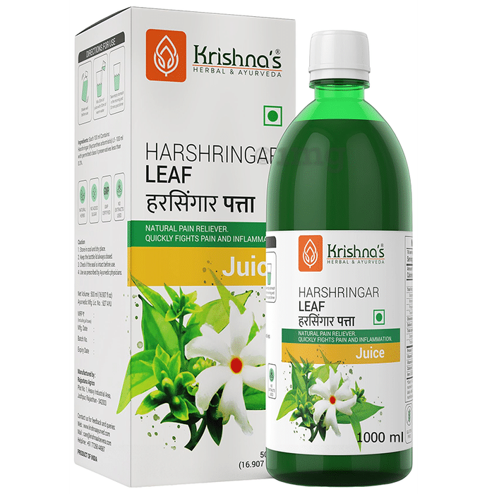 Krishna's Herbal & Ayurveda Harshringar Leaf Juice