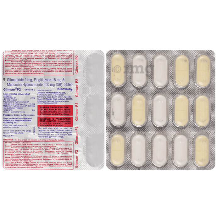 Glimser-P 2 Tablet SR