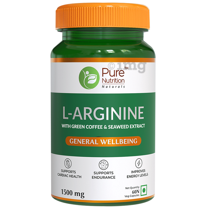 Pure Nutrition L-Arginine Veg Capsule