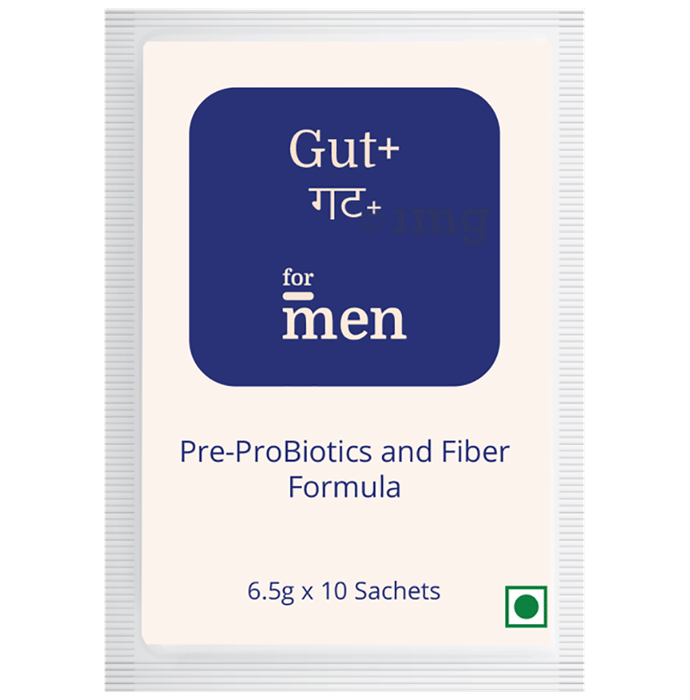 ForMen Gut+ Pre-Probiotics and Fiber Formula Sachet (6.5gm Each)