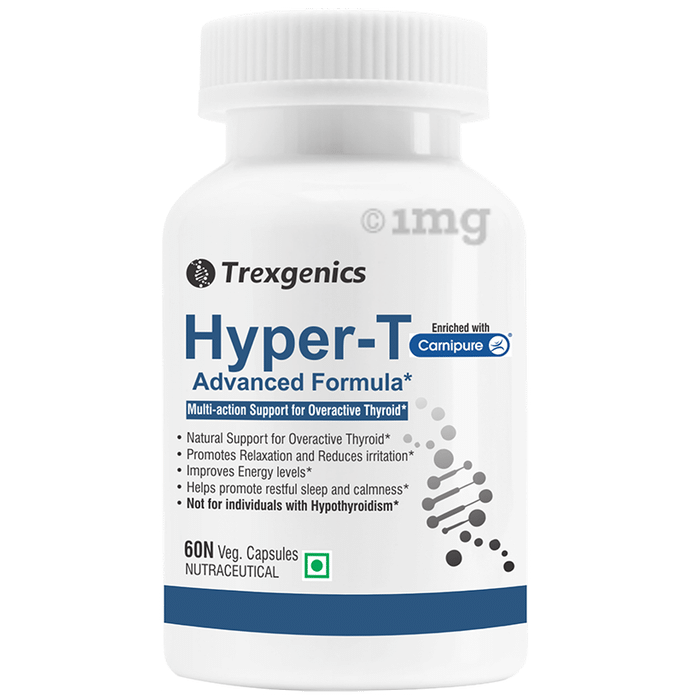 Trexgenics Hyper-T Thyroid Support Veg Capsule