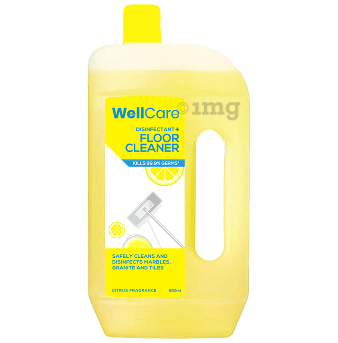 WellCare Disinfectant + Floor Cleaner Citrus Fragrance