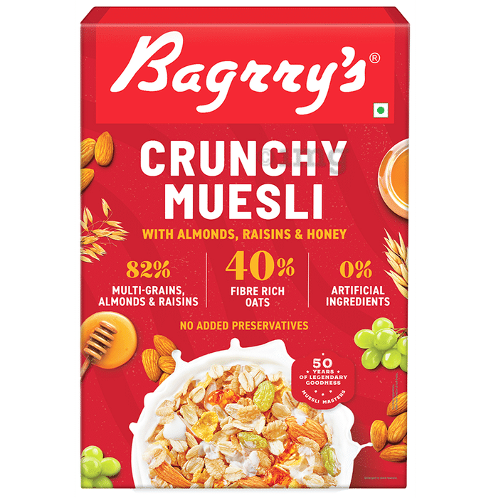 Bagrry's Crunchy Muesli with Almonds, Raisins & Honey
