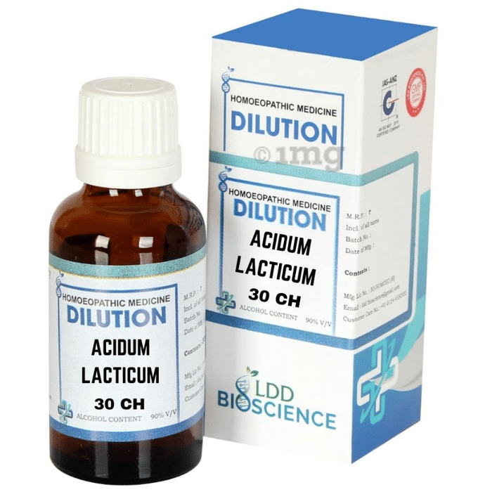 LDD Bioscience Acidum Lacticum Dilution 30 CH