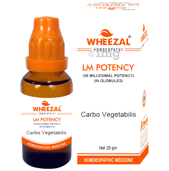 Wheezal Carbo Vegetabilis Globules 0/22 LM