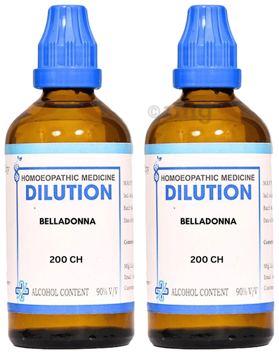 LDD Bioscience Belladonna Dilution (100ml Each) 200