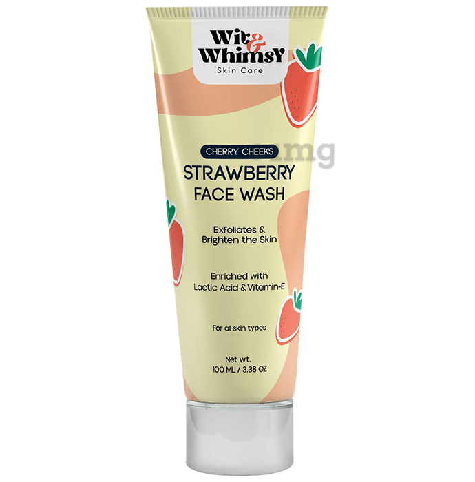 Wit and Whimsy Cherry Cheeks Face Wash Strawberry