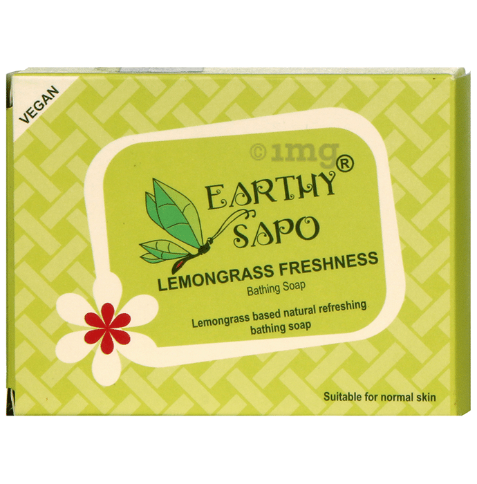 Earthy Sapo Lemongrass Freshness Bathing Soap
