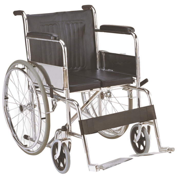 EASYCARE EC 809 Y Steel Wheelchair Black