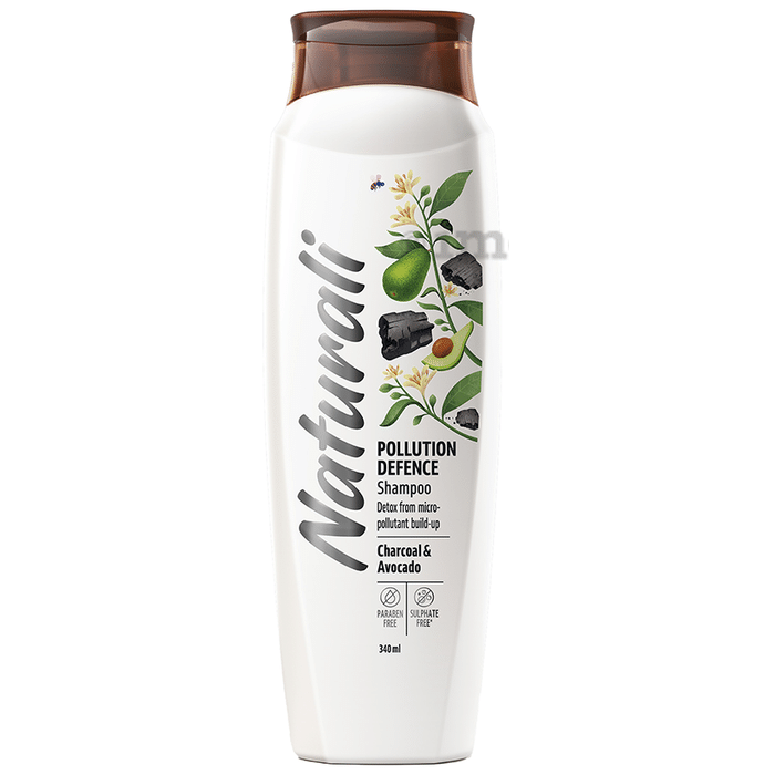 Naturali Pollution Defence Charcoal & Avocado Shampoo