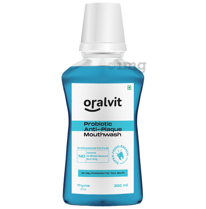 Oralvit Probiotic Anti-Plaque Mouth Wash