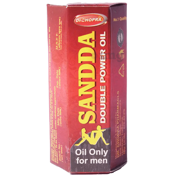 Dr Chopra Sandda Double Power Oil for Men (15ml Each)