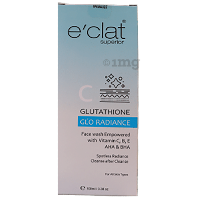 e’clat Superior Glutathione Glo Radiance Face Wash