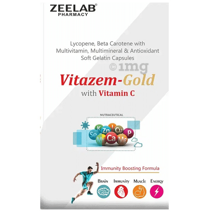 Vitazem-Gold Soft Gelatin Capsule (15 Each)