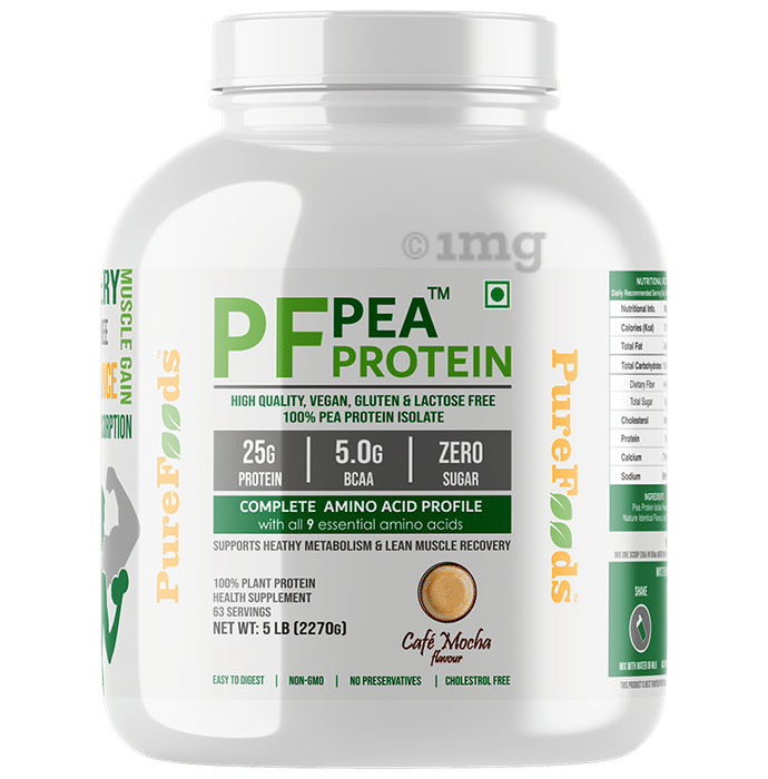 PureFoods PF Pea Protein Isolate Cafe Mocha