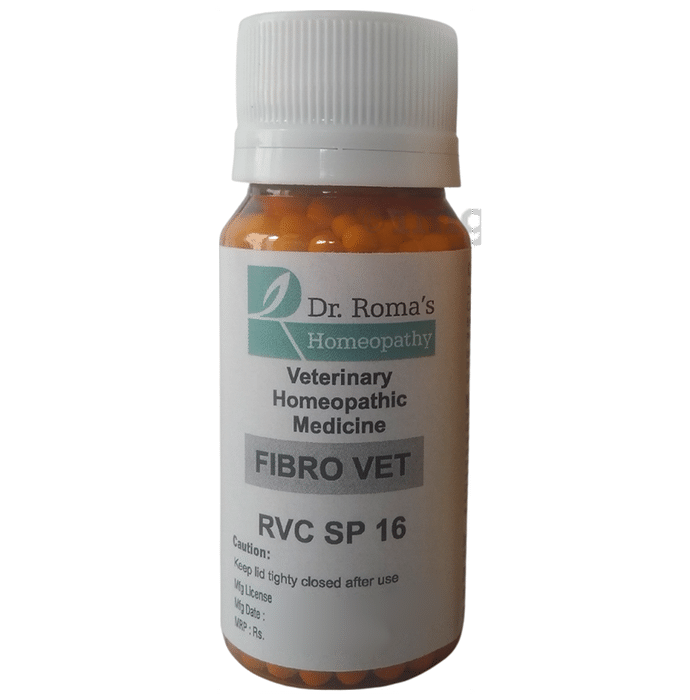 Dr. Romas Homeopathy RVC SP 16 Fibro Vet Globules