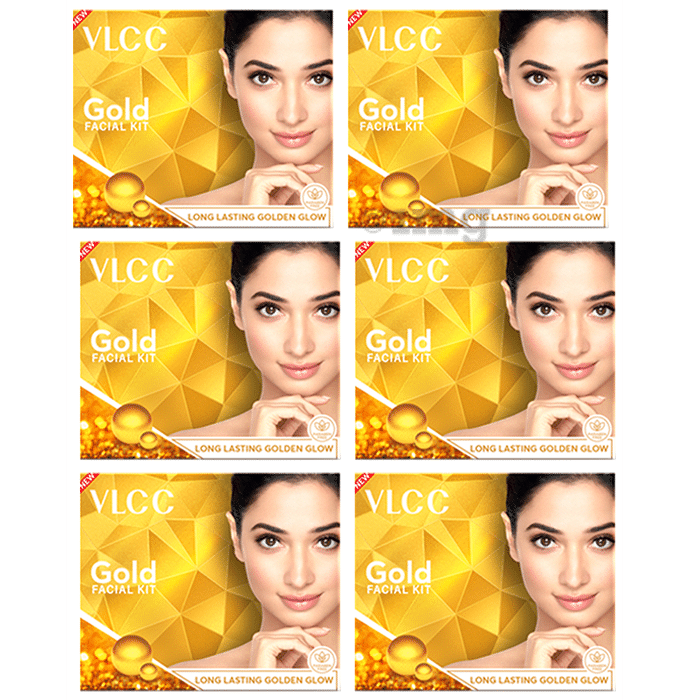 VLCC Gold Facial Kit (60gm Each)