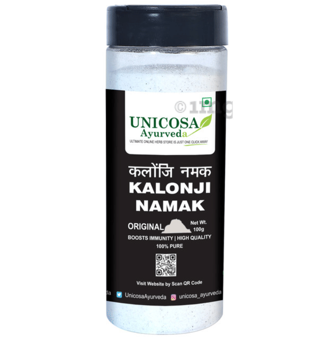 Unicosa Ayurveda Kalonji Namak Buy jar of 100.0 gm Powder at best