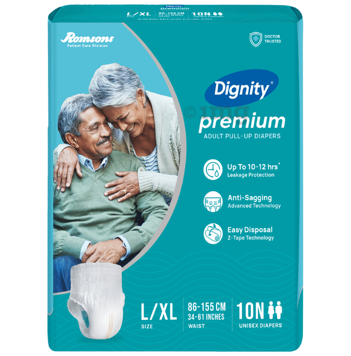 Dignity Premium Pull-Ups Adult Diaper L-XL