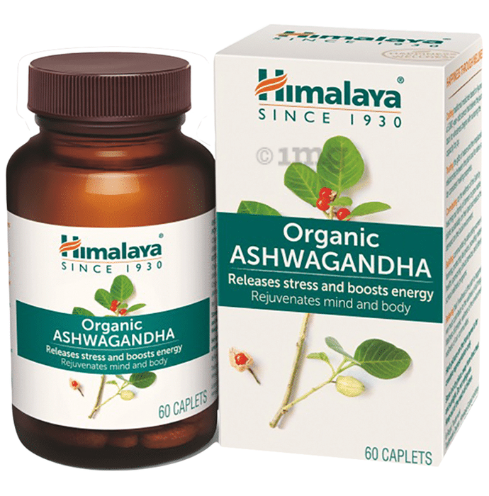 Himalaya Organic Ashwagandha |Helps Release Stress | Caplet