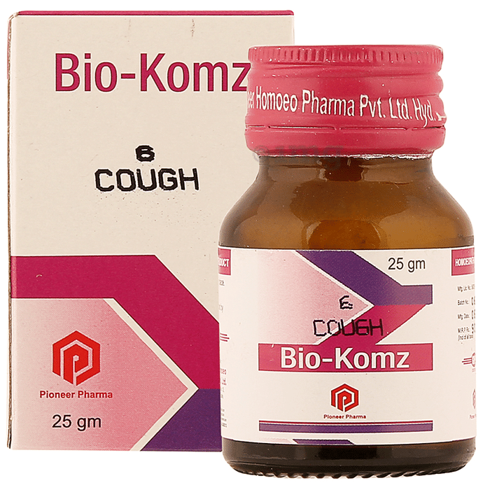 Pioneer Pharma Bio-Komz 6 Cough (25gm Each)