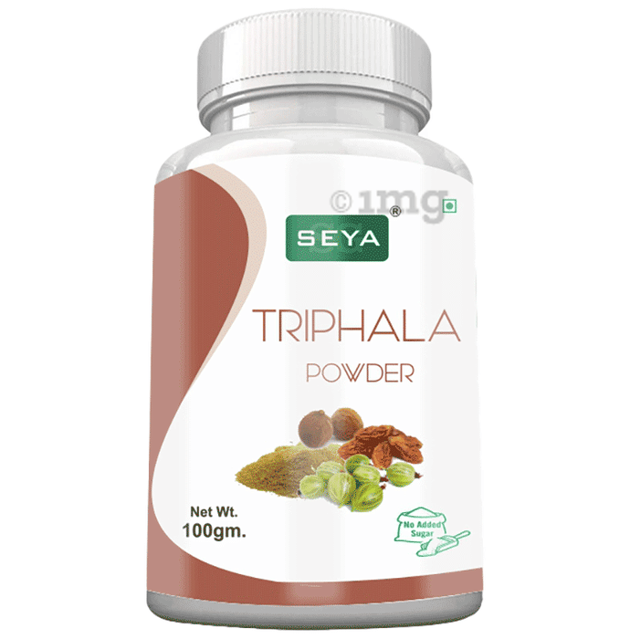 Seya Triphala Powder Buy bottle of 100.0 gm Powder at best price in