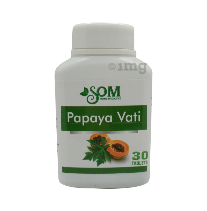 Som Herbal Specialities Papaya vati Tablet