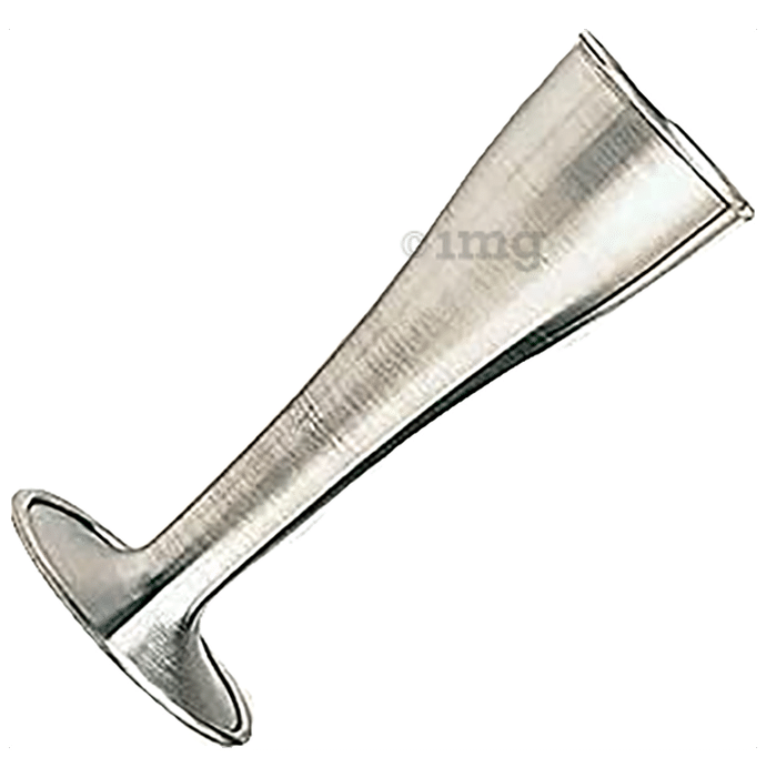 Mowell Fetoscope Foetal Pinard Plastic Stethoscope Gyna Instrument Silver