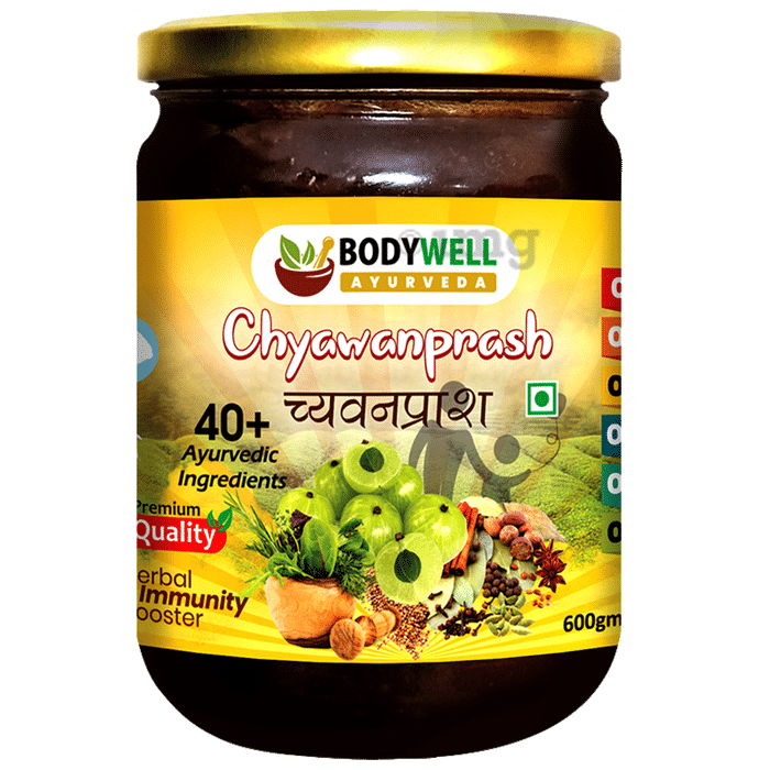 BodyWell Chyawanprash with 40+ Ayurvedic Herbs