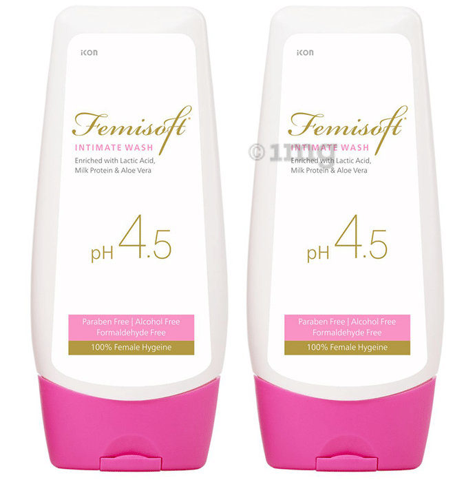 Femisoft pH 4.5 Intimate Wash (100ml Each)