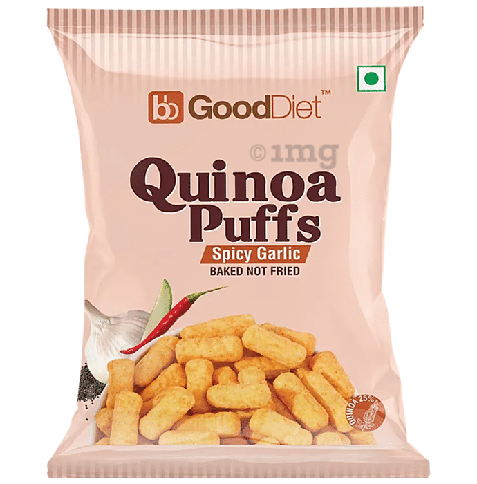 GoodDiet  Quinoa Puffs Spicy Garlic