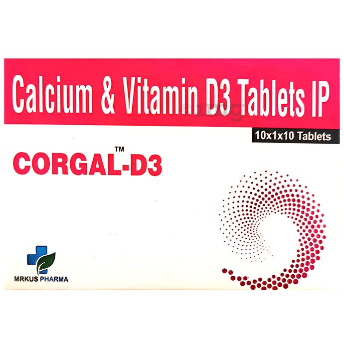 Corgal-D3 Tablet